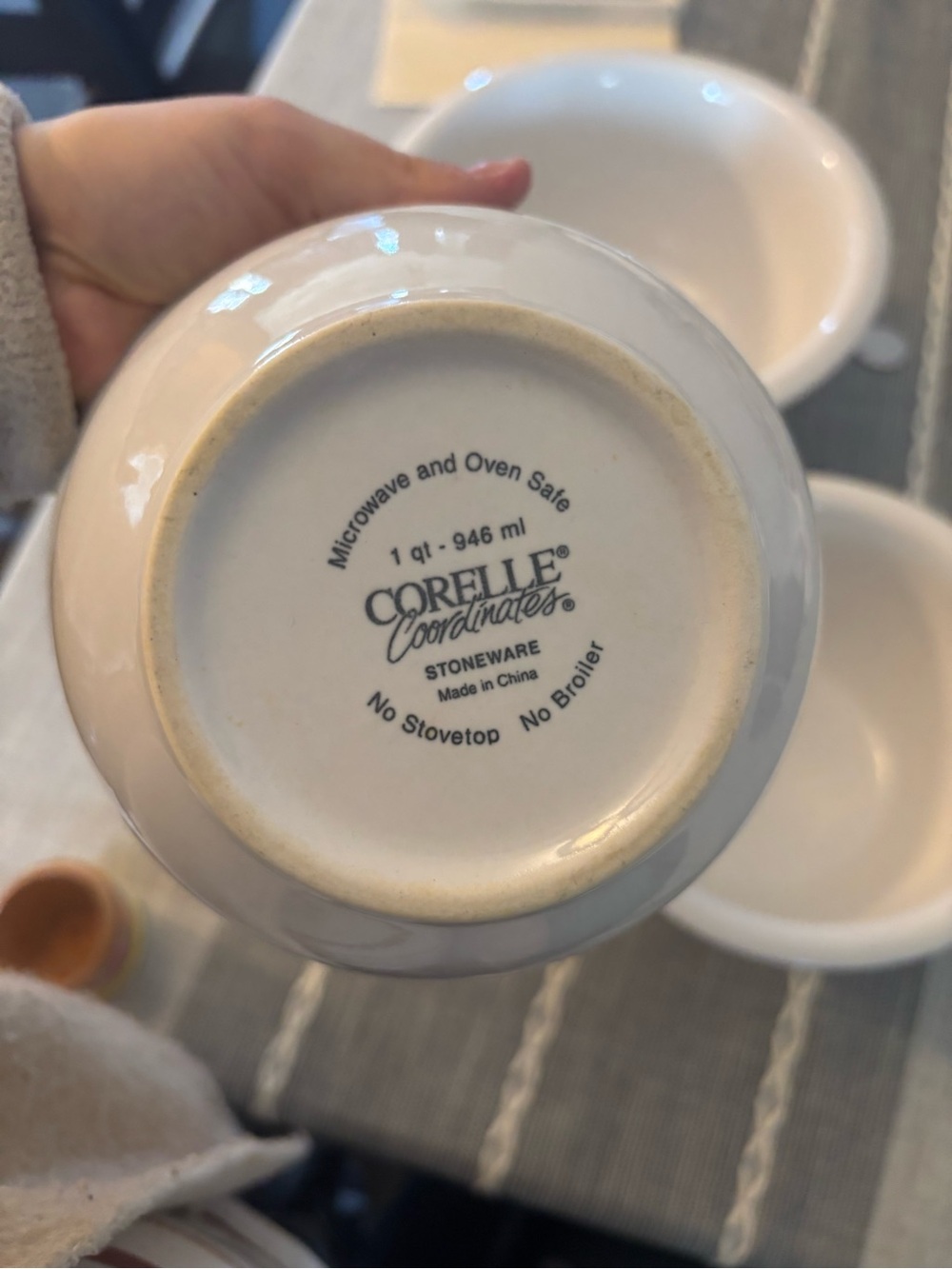 Corelle Stoneware Mixing Bowls - Picture 5 of 7